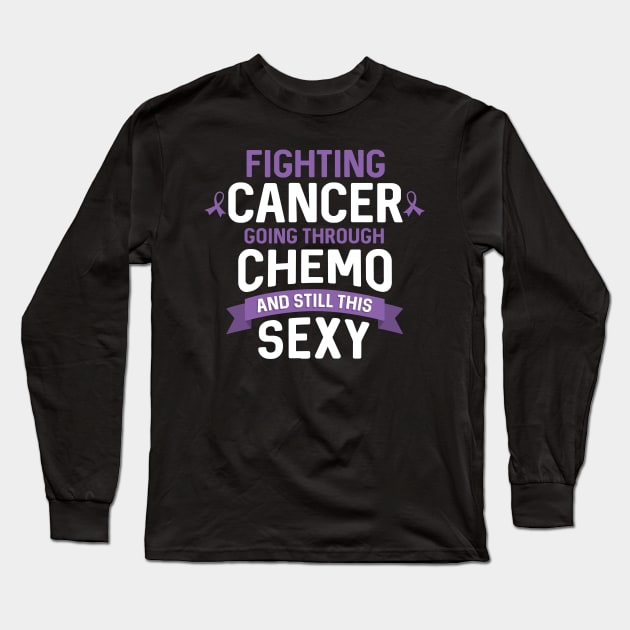 Fighting Cancer Going Through Chemo and Still This Sexy Long Sleeve T-Shirt by jomadado